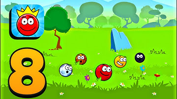 Red ball the holy treasure Gameplay Walkthrough Part 8  (iOS, Android)