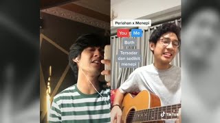 Perlahan x Menepi Tiktok || Duet Tiktok 2020 || Tiktok Compilation