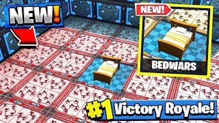 *NEW* PROTECT THE BED Gamemode In Fortnite Battle Royale! -BEDWARS