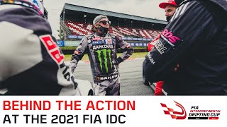 Behind The Action at 2021 FIA IDC in Riga / NikNak, Deane, Bluss & many more drifting & talking