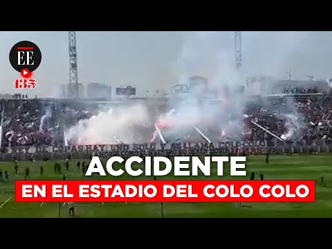 Accidente en Chile: colapsó la estructura metálica del estadio del Colo Colo | El Espectador