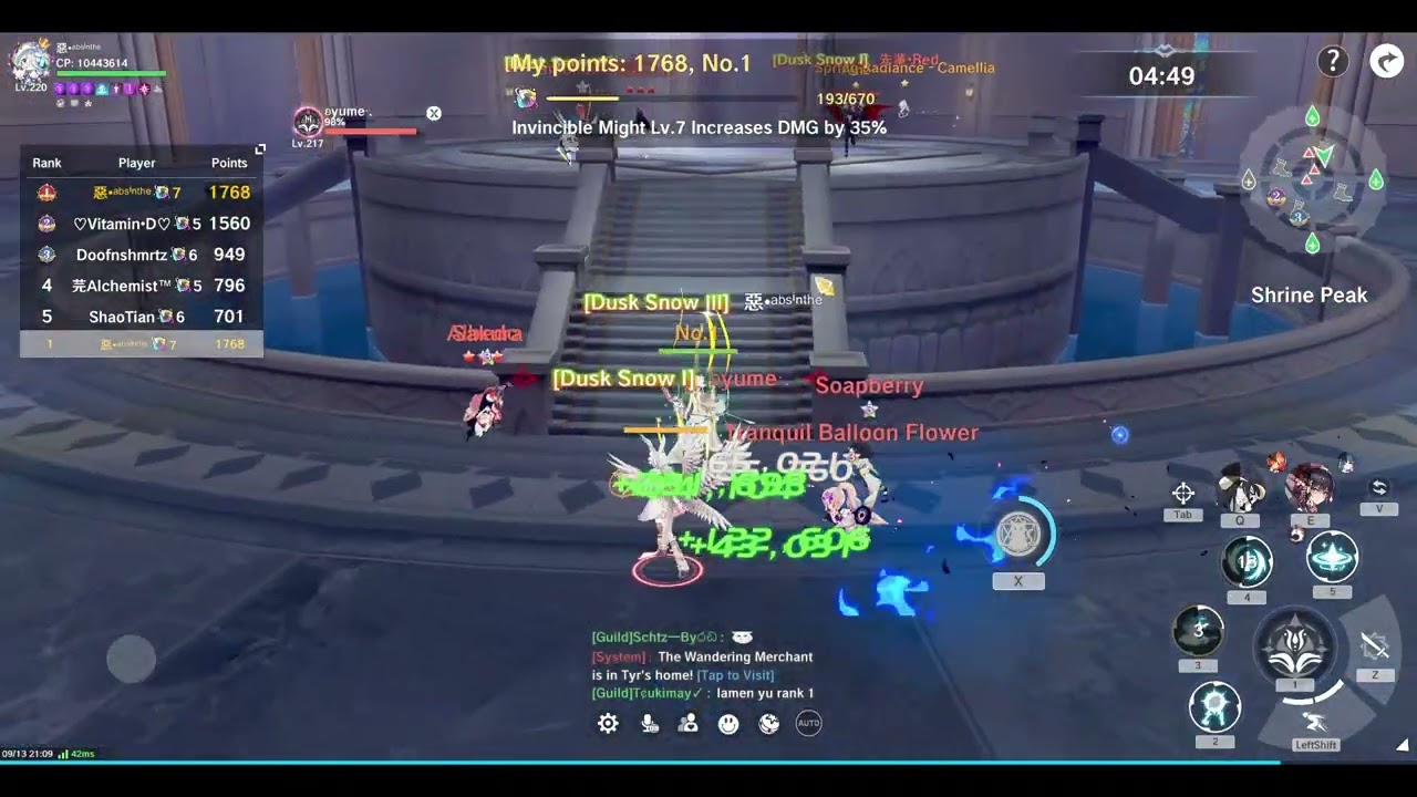 Legend of Neverland - Shrine Peak | Gladiator + Priest | N537-548