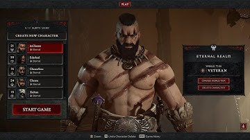 Diablo 4 Beta (FIRST TIME) - Barbarian Part 1