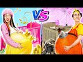 Rich Pregnant Vs Poor Pregnant At Baby Room Makeover Contest! Who Will Winner? | Baby Doll And Mike