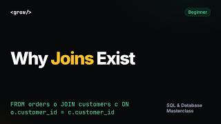 Why SQL Joins Exist: Combining Tables with Primary and Foreign Keys (PostgreSQL)