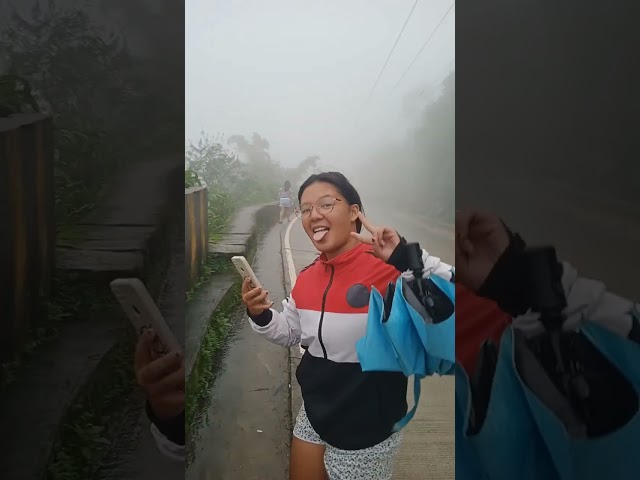 Baguio Foggy Day || #reels #foryou #foryoupage  #baguiocity #foggy #fog #coldweather class=