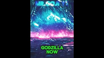 Godzilla Then 🥶 #godzilla #monsterverse #gxk #godzilla2014 #shorts #edit #fyp