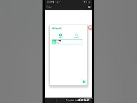 Notepad in Html,css and js - YouTube