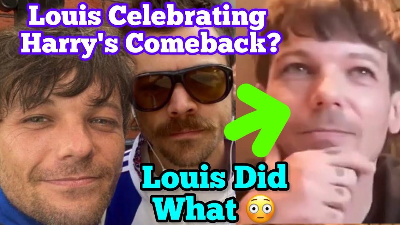 Louis Celebrating Harry's Tour 😳 Larry Stylinson May 2026 
