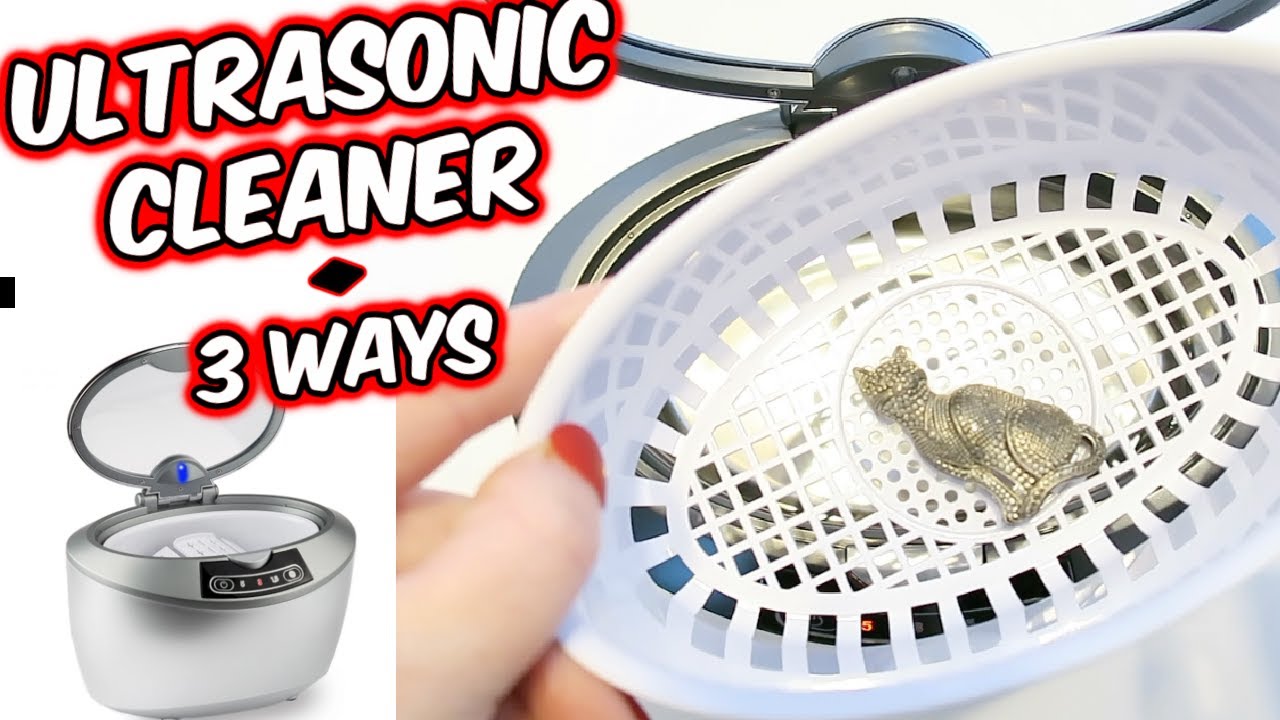 What Works Best? Ultrasonic Jewelry Cleaner Review, Water, Dish Soap,  Cleaning Solution