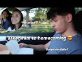 I ASKED MY BOYFRIEND TO HOMECOMING ❤️ *emotional*