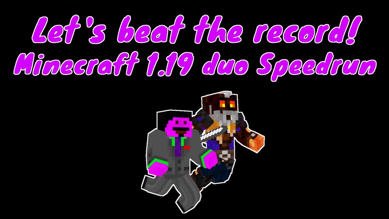 Minecraft Duo Speedrun | Let's beat the record! - YouTube