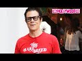 Johnny knoxville speaks on bam margera while leaving a childrens party with his family 51416