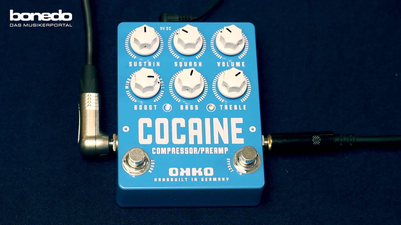 OKKO Cocaine Compressor / Booster Sound Demo