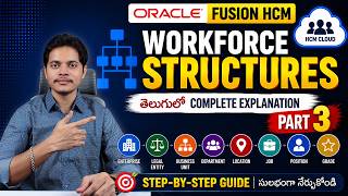 Oracle Fusion HCM Workforce Structures | తెలుగులో Complete Explanation