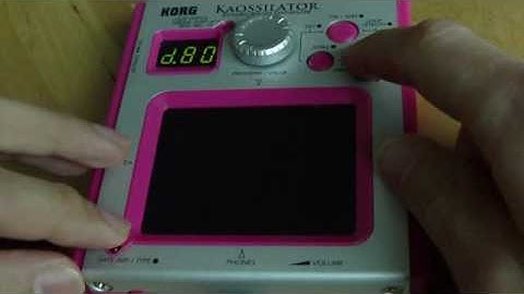 Kaossilator Tricks: TIMEWARP Lesson 1 - Asymmetric 5/4 Loop