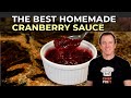 Easy Fresh Cranberry Sauce (Blood Orange Twist!)