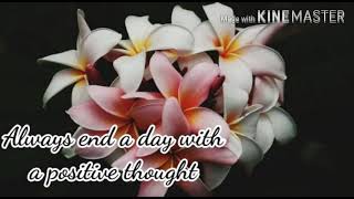 good night video with thoughts and messages good night with flower image and piano music video screenshot 4