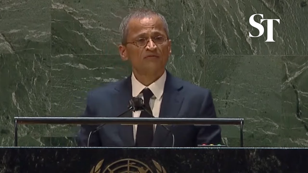 Singapore ambassador stresses importance of sovereignty at UN meeting; gets hug from Ukraine