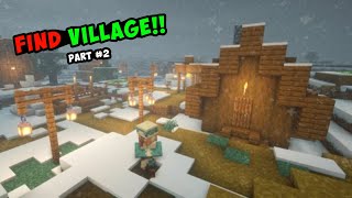 FIND VILLAGE NOOB TO PRO CHALENGE #2 || Minecraft Bedrock Edition