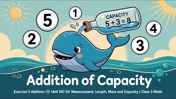 Exercise 5 Addition of Capacity | Unit 04 Measurement: Length, Mass & Capacity | Class 3 Math | PTB