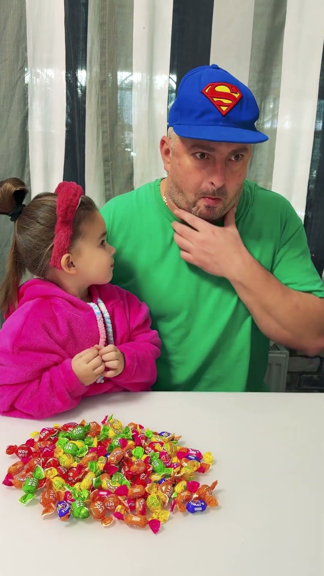 comedy: ?candy prank on dad?❤️?
