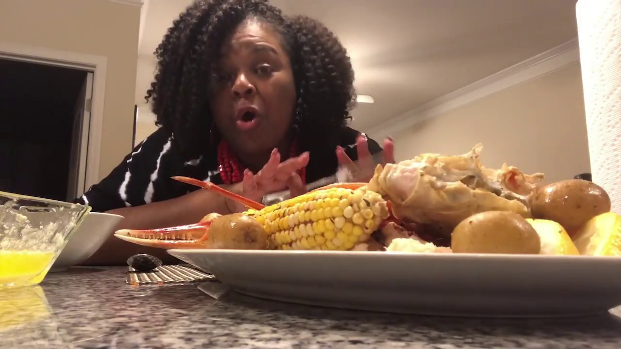 Seafood Mukbang Wegmans Seafood, Lobster, Soft Shell Crab, Snow Crab