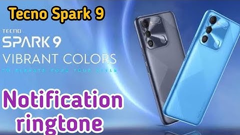How To Change Notification Ringtone In Tecno Spark 9,Tecno Spark 9 Mein Notification