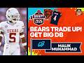 🚨The Chicago Bears TRADE UP  in Round 4, Taking Texas Defensive Back Malik Muhammad at Pick #124!