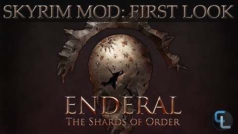 Enderal First Look - Part 1 - Skyrim Total Conversion Mod First Look - Full Playthrough