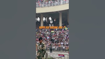 BSF raising day #bsf #attariwagahborder #attariborderparade #attari #happy bsf raising day#bsfstatus
