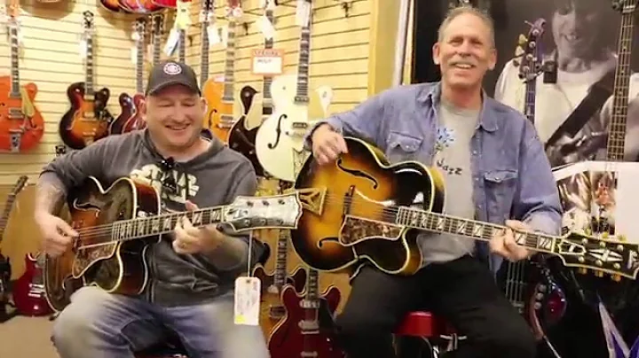 Bruce Forman and Josh Smith playing 2 Gibson Super...