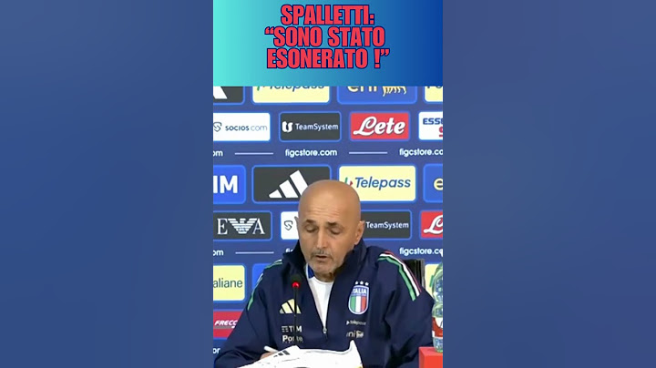Italia | Spalletti :"Sono stato esonerato!" L'Italia cambierà il CT. Accordo tra Gravina e Spalletti