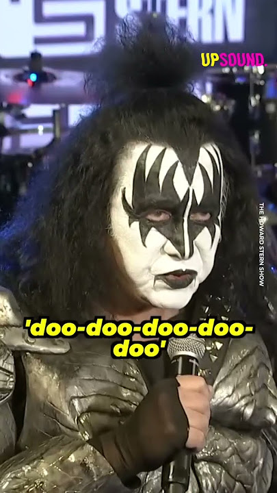 Gene Simmons hablando sobre I Was made for loving you #rock #kiss kiss