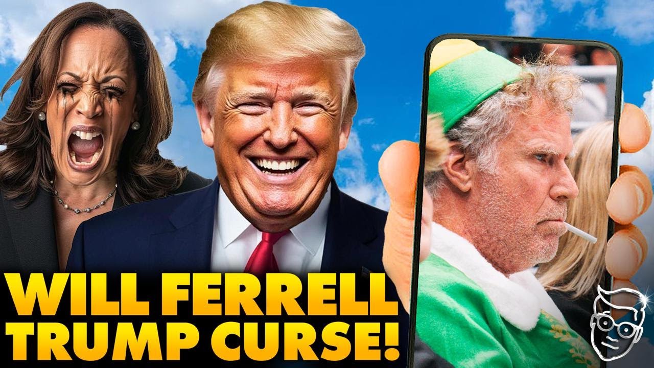 Trump BREAKS Will Ferrell! UNRECOGNIZABLE in  'Buddy The Elf' Photo after Kamala Loss | TRUMP CURSE