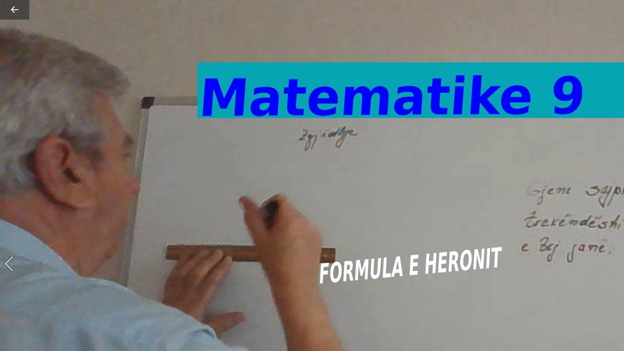 Matematike 9/ Formula e Heronit