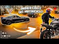 CORVETTE OWNER CALLS OUT MOTORCYCLE ! ( WHO WINS ? ) | BRAAP VLOGS