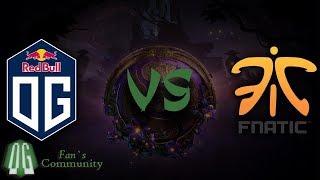 OG vs Fnatic - Game 2 - The International 2019 - Group Stage.