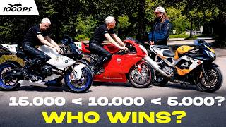 Used Supersport Legends Shootout: Honda Fireblade vs Ducati 999 vs BMW HP2 Sport