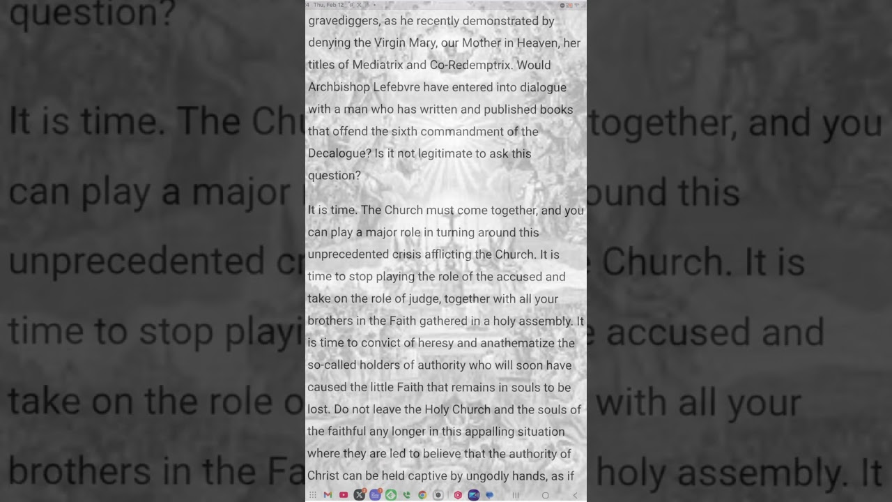 A Reading of the Open Letter to the SSPX from Bp. Pierre Roy on Feb. 12, 2026