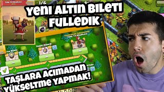 Altin Bi̇leti̇ Alip Fulledi̇m Yeni Kostümü Kaptım-Yükseltmeler Th15 Clash Of Clans