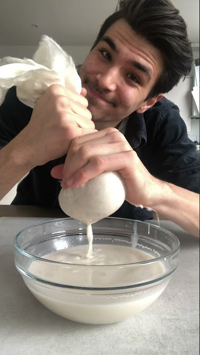 Homemade Almond Milk