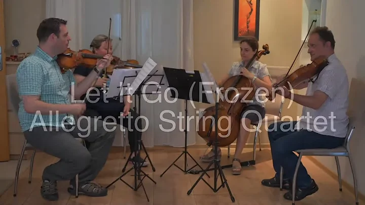 Let It Go (Frozen) - Allegretto String Quartet Cover