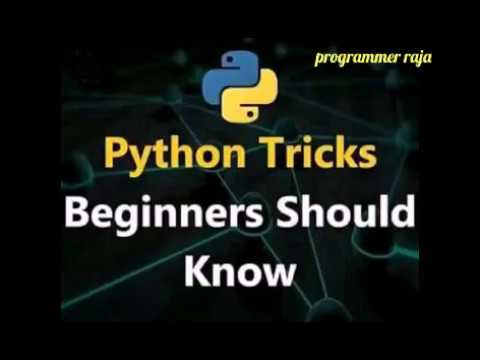 Python Tricks Beginner Should Know