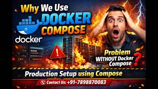 Why we use docker compose do you know || Production Setup using compose | docker compose full course
