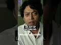 Rip irrfan khan  the most talented bollywood actor  shorts