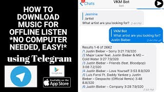 DOWNLOAD MUSIC FOR OFFLINE LISTEN *No computer, EASY* screenshot 2