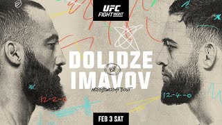 UFC Vegas 85: DOLIDZE vs IMAVOV Main Card Predictions