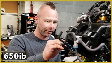 Yamaha R1M Stripped | Intake Flapper Valve Operation & REMOVAL
