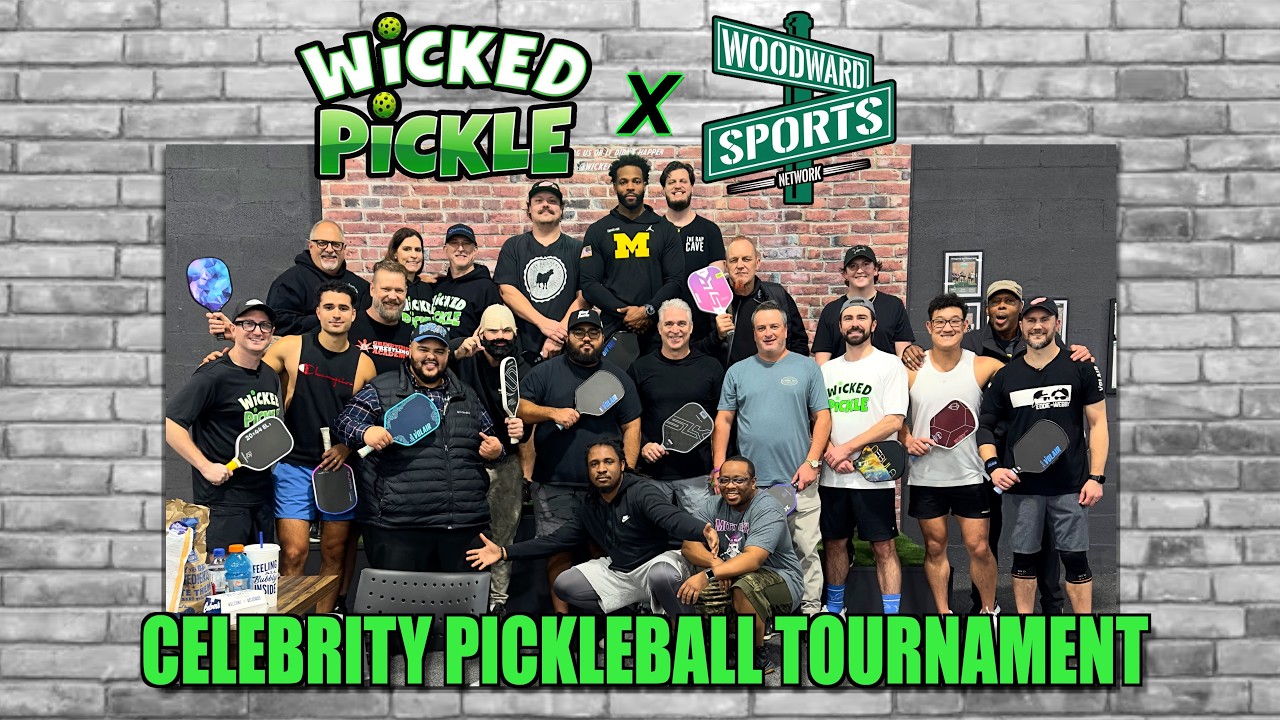 Турнир по пиклболу среди знаменитостей Wicked Pickle Woodward Sports Open